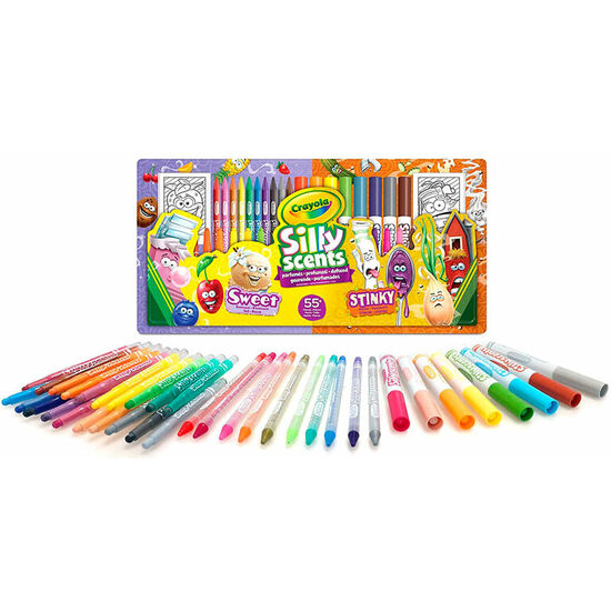 SET ACTIVIDADES LOS OLOROSOS SILLY SCENTS CRAYOLA image 1
