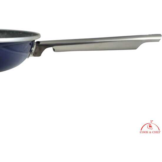 SAN IGNACIO - TOP KITCHEN MENAJE: SARTEN Ø28CM CON REVESTIMIENTO INTERIOR DE MÁRMOL Y EXTERIOR DE ESMALTE CON MANGO DE ACERO INOXIDABLE image 3