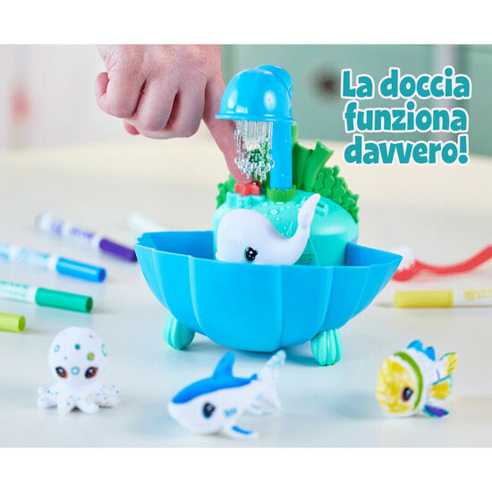 SET ACCESORIOS OCEAN + 4 MASCOTAS MARINAS WASHIMALS CRAYOLA image 2