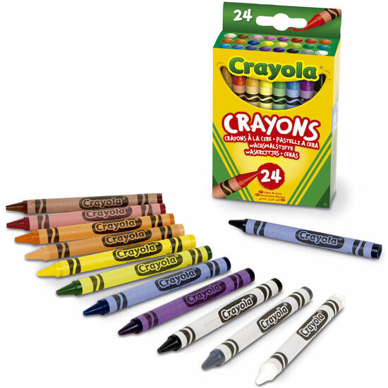 BLISTER 24 CERAS CRAYOLA image 0