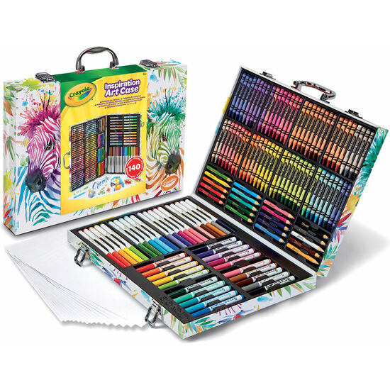 MALETIN DEL ARTISTA ARCOIRIS CRAYOLA 140PZS image 0