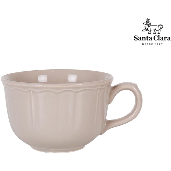 TAZA JUMBO C/ASA 13CM/590ML PROVENZA TAUPE image 0