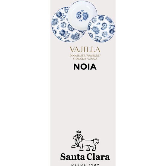 VAJILLA 18PCS REDONDA NOIA SANTA CLARA image 3