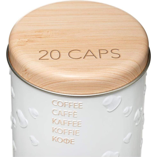 2X BOTES DE ALMACENAMIENTO : BOTE PARA CÁPSULAS DE CAFÉ + CAJA PARA GALLETAS image 6
