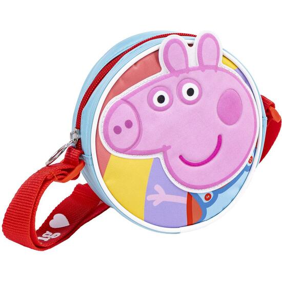 BOLSO APLICACIONES PEPPA PIG BLUE image 0