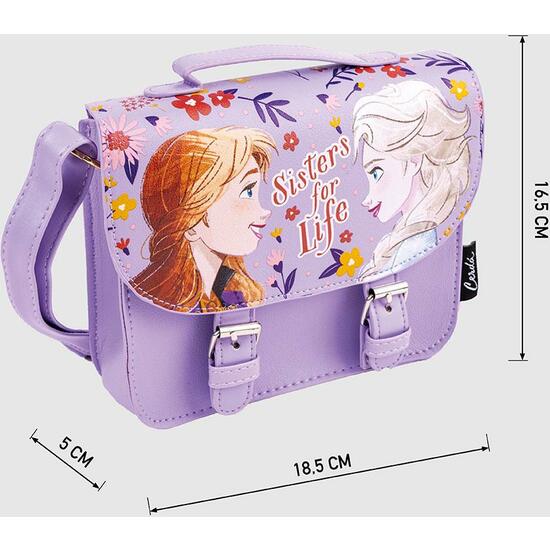 BOLSO SATCHEL FROZEN LILAC image 3