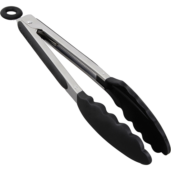 PINZAS COCINA 30.5CM ACERO INOXIDABLE+SIL image 0