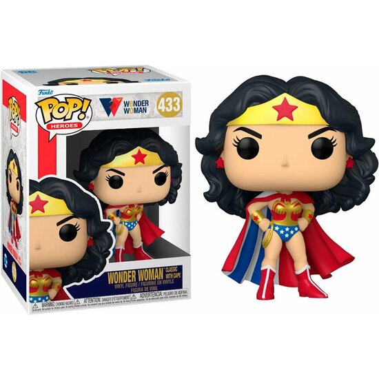 WONDER WOMAN 80TH WONDER WOMAN CLASSIC WITH CAPE image 0