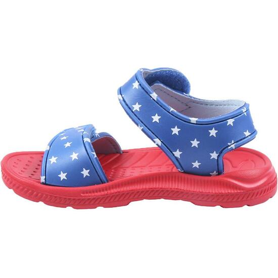 SANDALIAS PLAYA ESTAMPADO AVENGERS CAPITAN AMERICA BLUE image 1