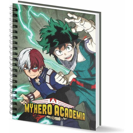 CUADERNO A4 BATTLE MY HERO ACADEMIA image 0