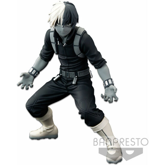 FIGURA THE SHOTO TODOROKI THE THONES BANPRESTO WORLD FIGURE COLOSSEUM SUPER MASTER STARS PIECE MY HERO ACADEMIA 21CM image 0