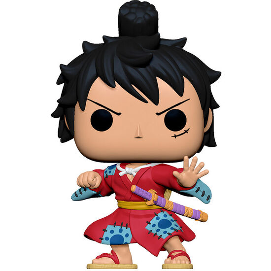 FIGURA POP ONE PIECE LUFFY IN KIMONO image 0