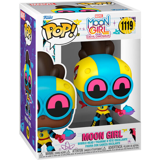 FIGURA POP MARVEL MOON GIRLD AND DEVIL DINOSAUR MOON GIRL image 0