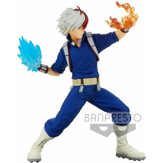 FIGURA SHOTO TODOROK THE AMAZING HEROES VOL.15 MY HERO ACADEMIA 14CM image 0