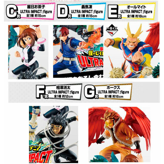 PACK ICHIBAN KUJI MY HERO ACADEMIA ULTRA IMPACT image 5