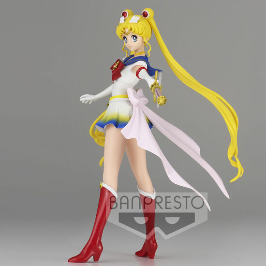 FIGURA SUPER SAILOR MOON VER.A GLITTER GLAMOURS PRETTY GUARDIAN ETERNAL THE MOVIE SAILOR MOON 23CM image 0