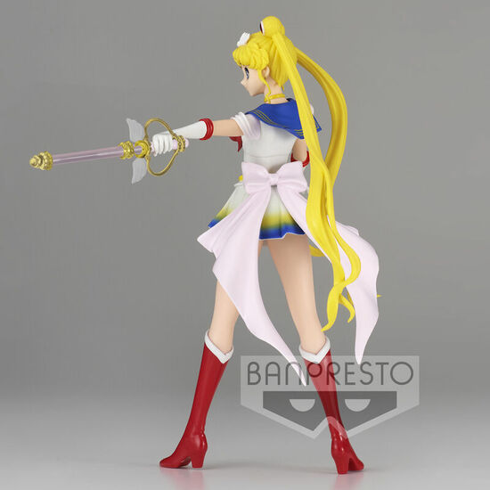 FIGURA SUPER SAILOR MOON VER.A GLITTER GLAMOURS PRETTY GUARDIAN ETERNAL THE MOVIE SAILOR MOON 23CM image 1