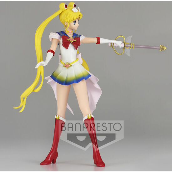 FIGURA SUPER SAILOR MOON VER.A GLITTER GLAMOURS PRETTY GUARDIAN ETERNAL THE MOVIE SAILOR MOON 23CM image 2