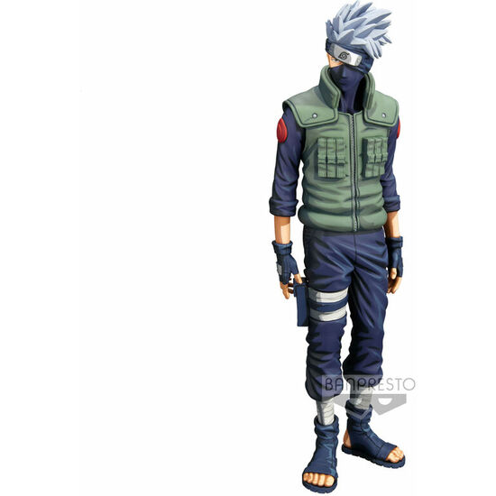 FIGURA GRANDISTA HATAKE KAKASHI NARUTO SHIPPUDEN 29CM image 0