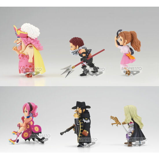 PACK 12 FIGURAS WORLD COLLECTABLE LANDSCAPES VOL.9 THE GREAT PIRATES 100 ONE PIECE 7CM SURTIDO image 2