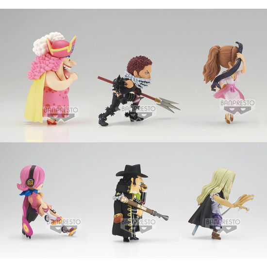 PACK 12 FIGURAS WORLD COLLECTABLE LANDSCAPES VOL.9 THE GREAT PIRATES 100 ONE PIECE 7CM SURTIDO image 3