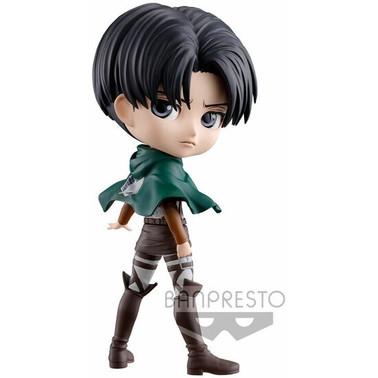 FIGURA LEVY VER.A ATTACK ON TITAN Q POSKET 14CM image 0