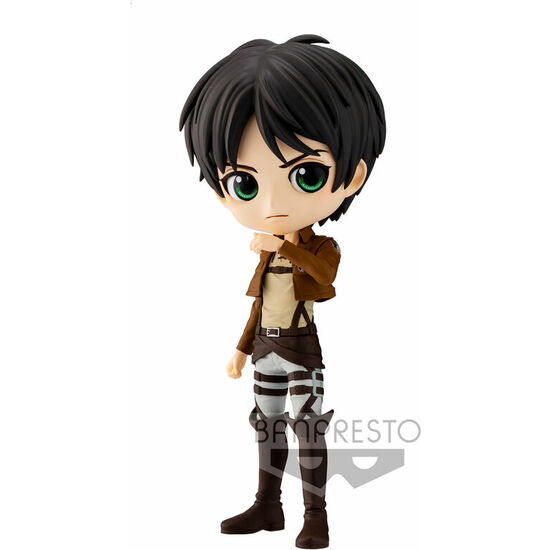 FIGURA EREN YEAGER VER.A ATTACK ON TITAN Q POSKET 14CM image 0