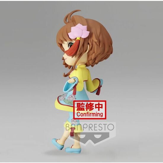 FIGURA SAKURA KINOMOTO VER.A CARDCAPTOR SAKURA CLEAR CARD Q POSKET 14CM image 1