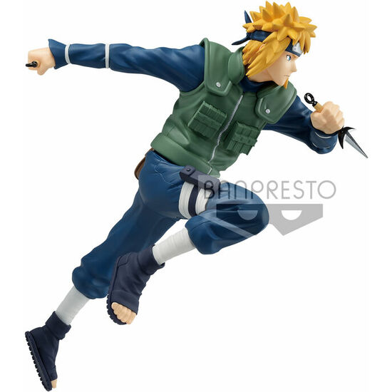 FIGURA NAMIKAZE MINATO VIBRATION STARS NARUTO SHIPPUDEN 18CM image 2