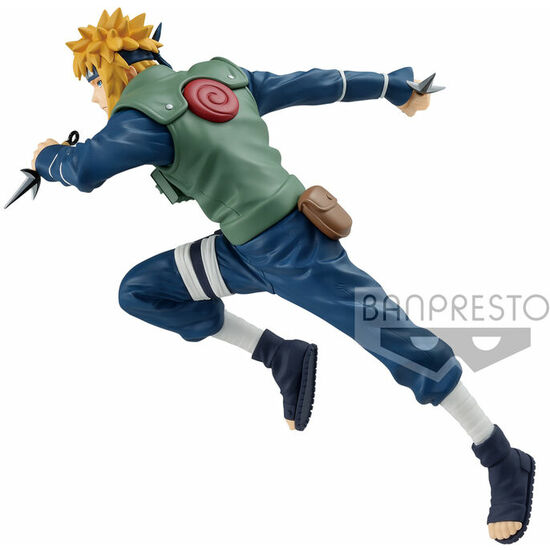 FIGURA NAMIKAZE MINATO VIBRATION STARS NARUTO SHIPPUDEN 18CM image 3