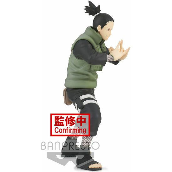 FIGURA SHIKAMARU VIBRATION STARS NARA NARUTO SHIPPUDEN 17CM image 2