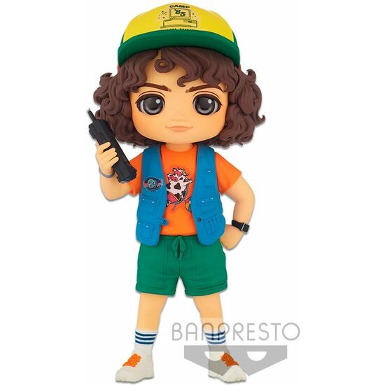 FIGURA DUSTIN STRANGER THINGS Q POSKET 13CM image 0