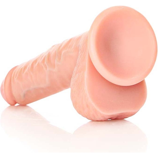 REALROCK - STRAIGHT REALISTIC DILDO BALLS SUCTION CUP - 7/ 18 CM image 5