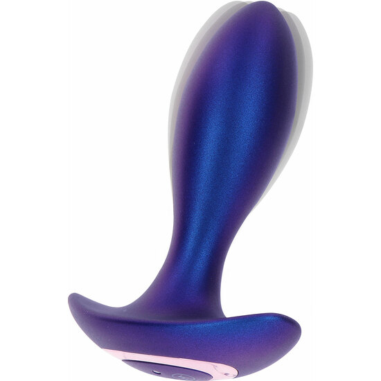 THE BRAVE VIBRATING ANAL PLUG BLUE image 0