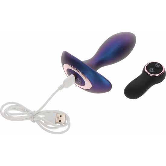 THE BRAVE VIBRATING ANAL PLUG BLUE image 4