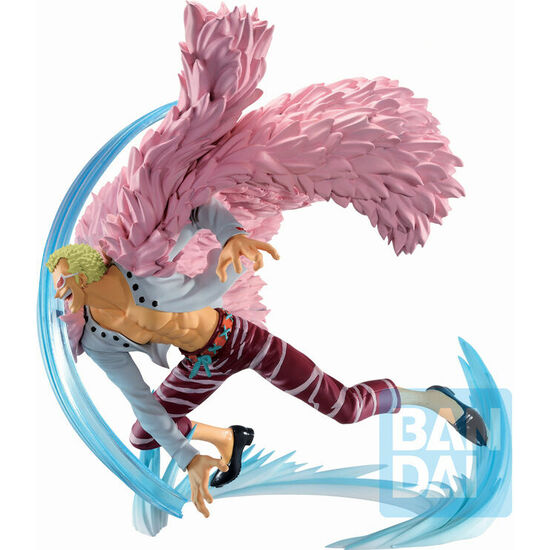 FIGURA ICHIBANSHO DONQUIXOTE DOFLAMINGO DUEL MEMORIES ONE PIECE 9CM image 2