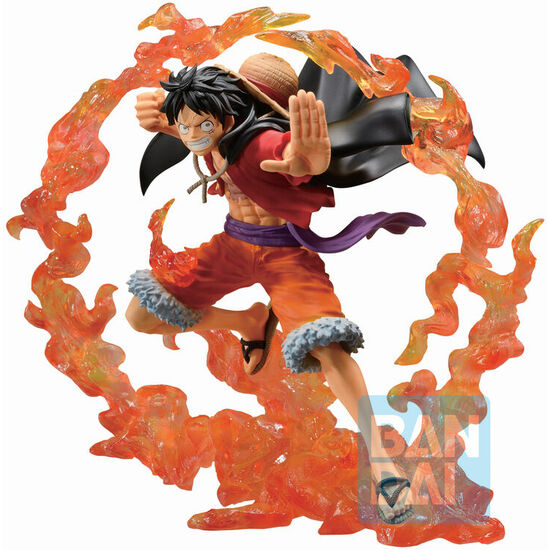 FIGURA ICHIBANSHO MONKEY D LUFFY DUEL MEMORIES ONE PIECE 12CM image 0