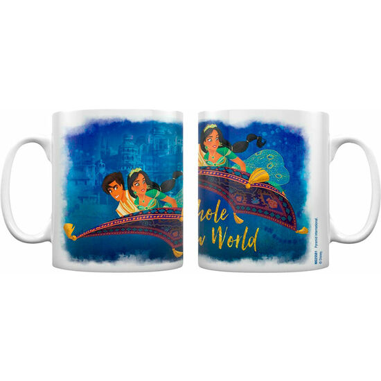 TAZA A WHOLE NEW WORLD ALADDIN DISNEY image 0