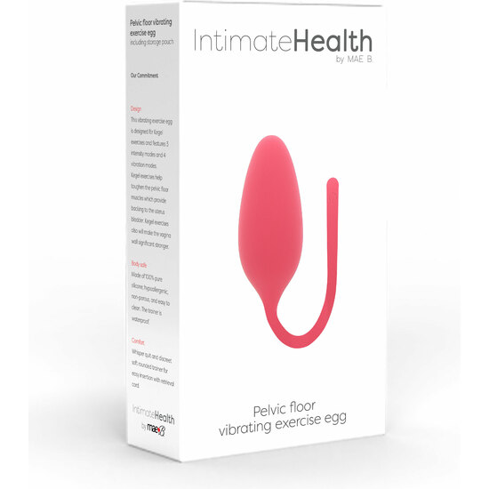 VIBRATING EXERCISE EGG PINK image 1