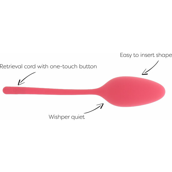 VIBRATING EXERCISE EGG PINK image 4
