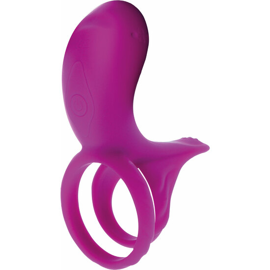 COUPLES STIMULATOR RING FUCSIA image 0