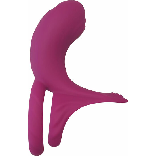 COUPLES STIMULATOR RING FUCSIA image 2