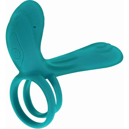 XOCOON COUPLES VIBRATOR RING GREEN image 0