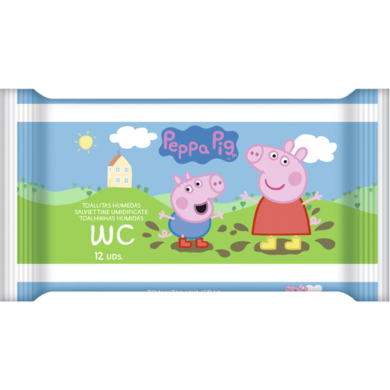 TOALLITAS WC JUNIOR 12UD PEPPA PIG image 1