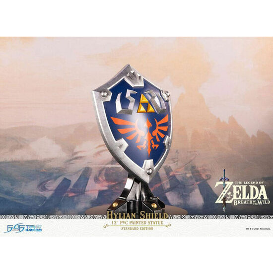 ESCUDO HYLIAN SHIELD COLLECTOR EDITION THE LEGEND OF ZELDA BREATH F THE WILD 29CM image 1