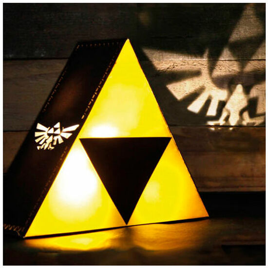 LAMPARA TRIFORCE ZELDA image 0