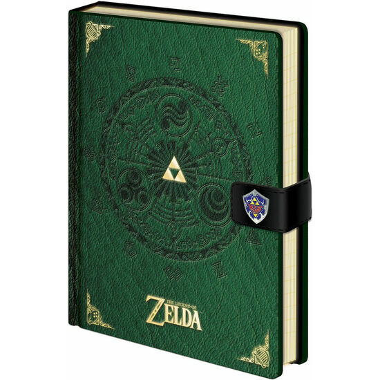 CUADERNO A5 PREMIUM TRIFORCE THE LEGEND OF ZELDA image 0