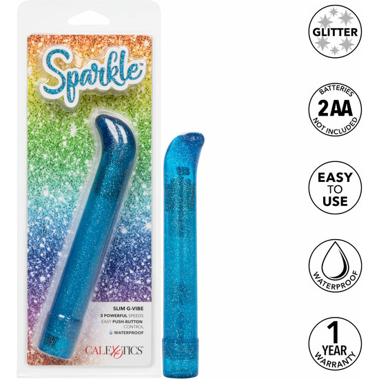 SPARKLE SLIM G-VIBE - BLUE image 1