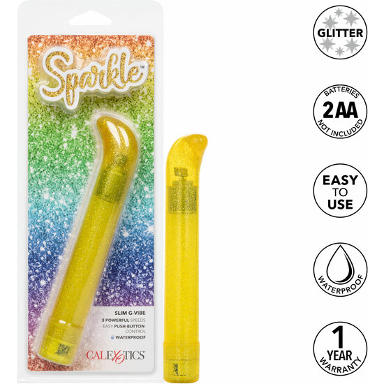 SPARKLE SLIM G-VIBE - YELLOW image 1