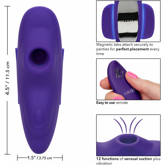 REMOTE SUCTION PANTY TEASER PURPLE image 3